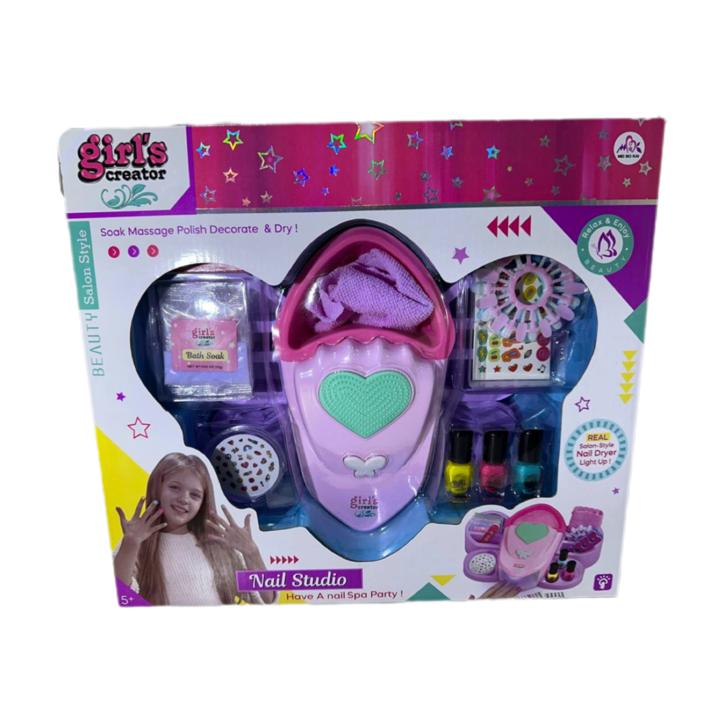 اسباب بازی ست دیزاین ناخن